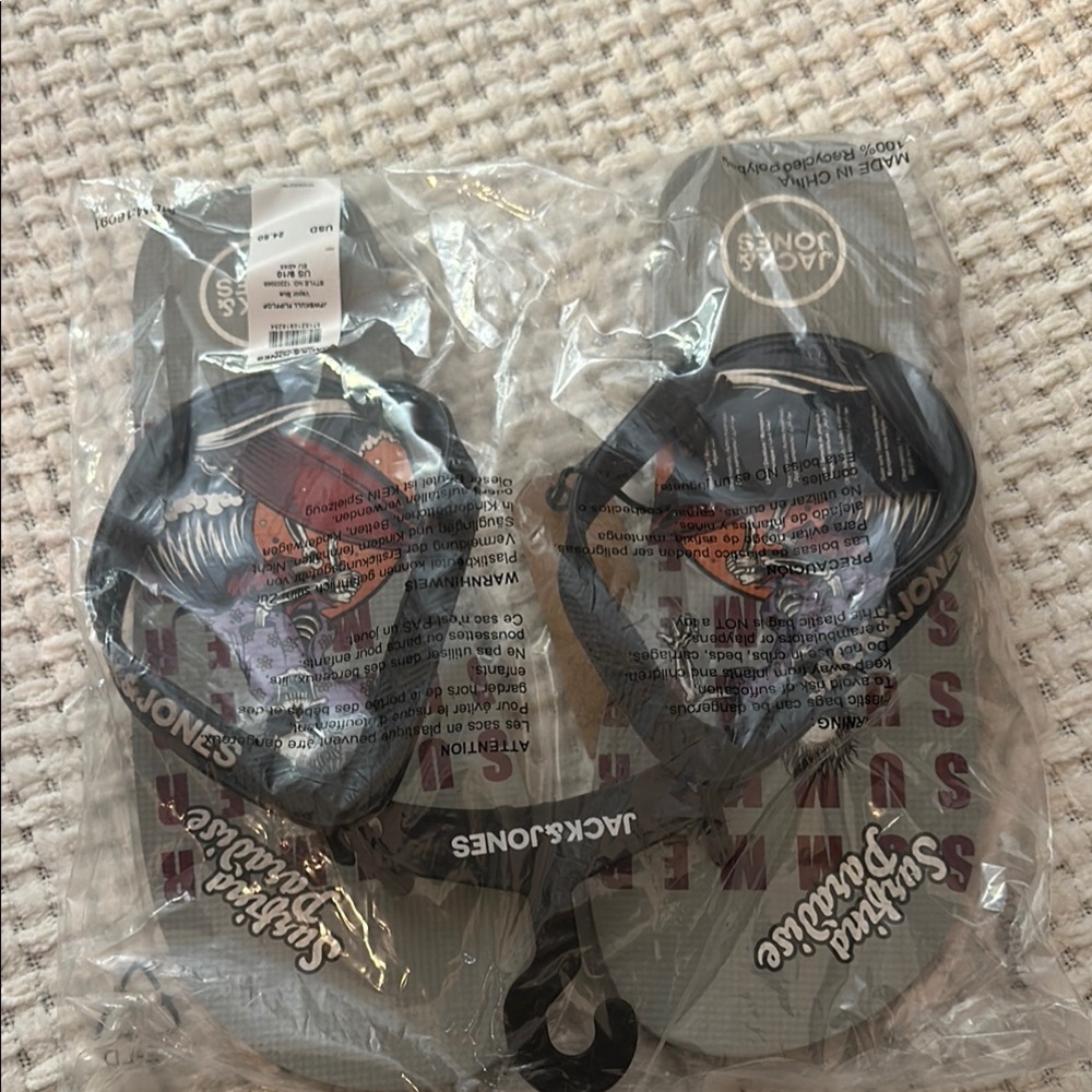 Jack & Jones Graphic Flip Flops